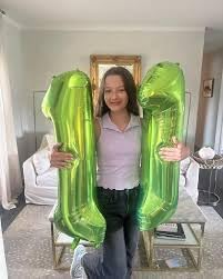Number 6 Balloon - 40 Inch Light Green Birthday Decoration | Perfect for Party Supplies