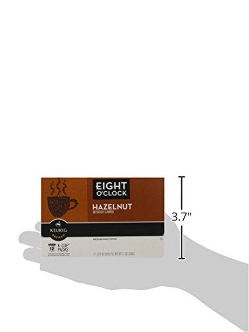 Eight O'Clock Hazelnut K-Cups (72 count)