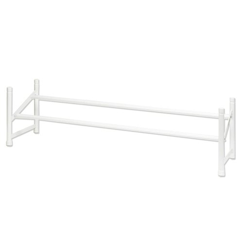 ClosetMaid 8111 Stack and Expand Shoe Rack, White