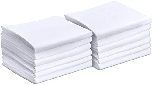 Utopia Bedding King Pillow Cases - 12 Pack Soft Brushed Microfiber - Fade Resistant 20 X 40 Inches | White