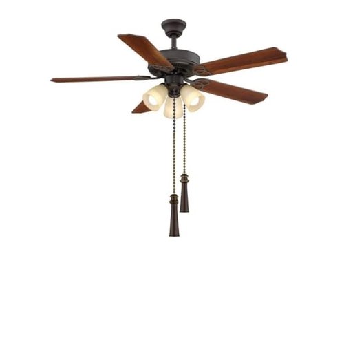 LuoQiuFa 2pcs Ceiling Fan Pull Chain, Decorative Fan Pull Chain Pendant Extension, 12 Inches Lighting & Fan Beaded Ball Fan Pull Chain Extender Ornament with Connector (bronze)
