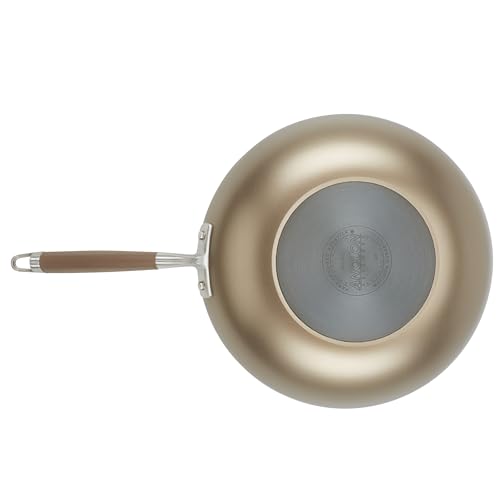 Anolon Advanced Home Hard-Anodized Nonstick Ultimate Pan/Saute Pan, 12-Inch (Bronze)
