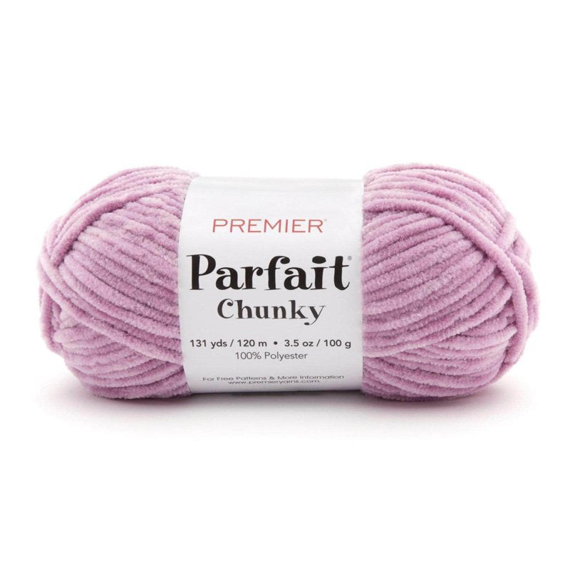 Parfait Chunky Chenille Yarn - Peacock 1150-47, Soft, Machine Washable