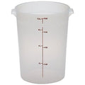 Cambro RFS8PP190 Round Storage Container 8 Qt, 6 Pack