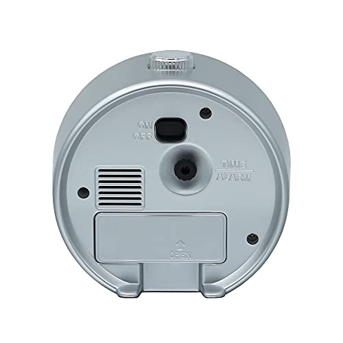 SEIKO Mai Bedroom Alarm Clock, Metallic Green