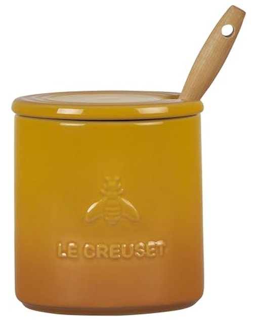Le Creuset Stoneware Honey Pot, 14 oz., Nectar