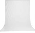 Skiennix 5X7 Ft Photo Backdrop - Non-Reflective Soft White for Home Studio & Baby Photography