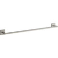 Kohler 23285-BN Square 24" Towel bar, Vibrant Brushed Nickel