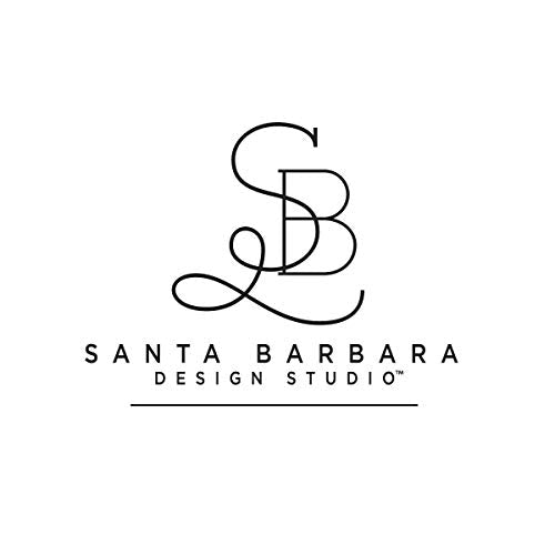 Santa Barbara Design Studio Table Sugar Marble and Glass Wine Carafe, 42-Ounce, White