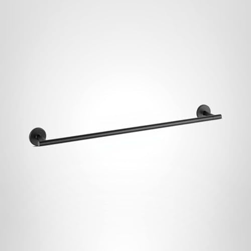 DELTA FAUCET 75925-BL Trinsic 24-in Double Wall Mount Towel Bar Bath Hardware Accessory in Matte Black