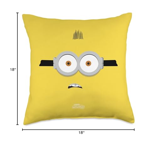 Minions Otto Big Face Halloween costume Throw Pillow