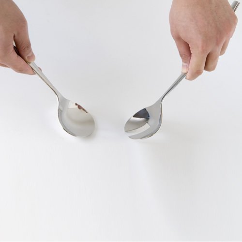 Alessi "Dressed" Salad Set, Silver
