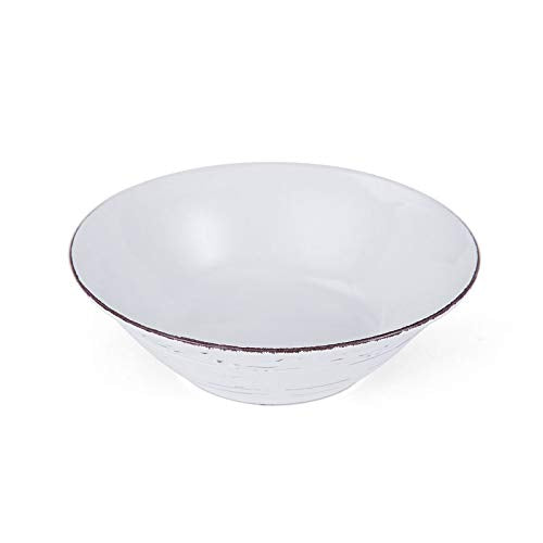 Pfaltzgraff Trellis Serve Bowl, 9", White
