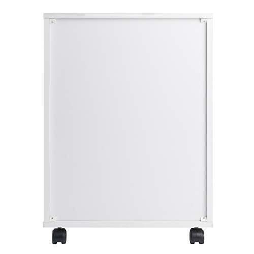 Winsome 10519 Halifax 5-Drawer Composite Wood Cabinet, White