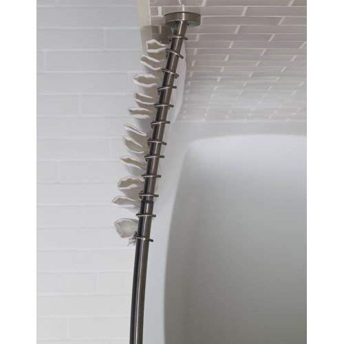 KOHLER Expanse Curved shower rod - transitional design