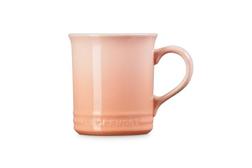 Le Creuset Stoneware Vancouver Mug, 14 oz., Peche