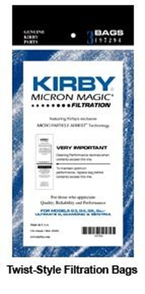 Kirby G4 & G5 Micron Magic bags 3 pack