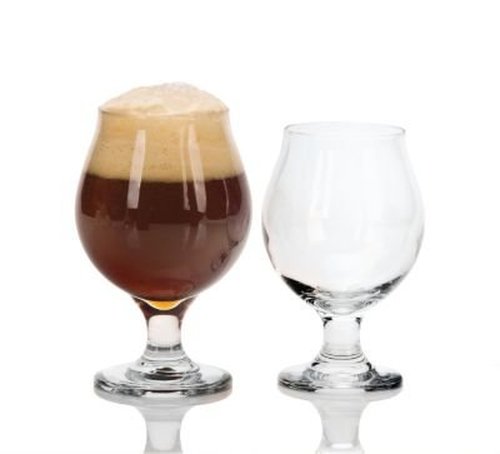 Libbey Glassware 03808 Belgian Beer Glass, 16 oz. (Pack of 12)