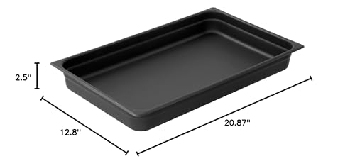 Lloyd Pans Gastronorm Pan 12.8 Inches by 20.87 Inches by 2.5 Inches GN 1/1 - DK