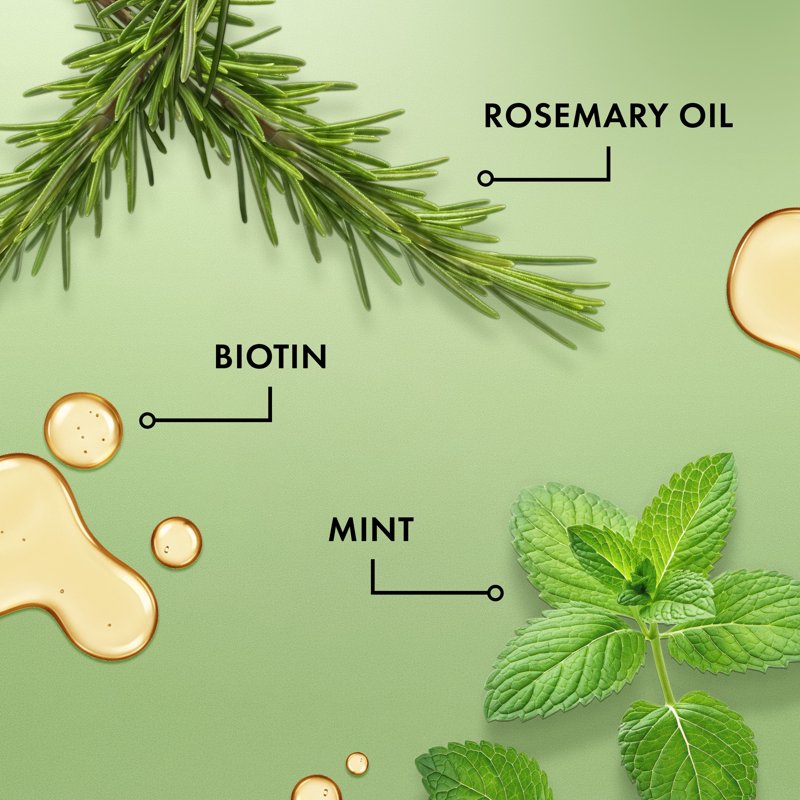 Rosemary Mint Strengthening Leave-In Conditioner with Biotin - 12 fl. oz.