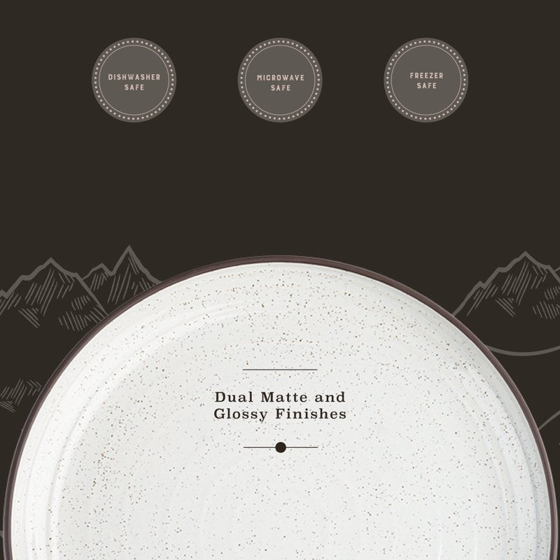 Beth Ceramic Salad Plates - 2 Pack