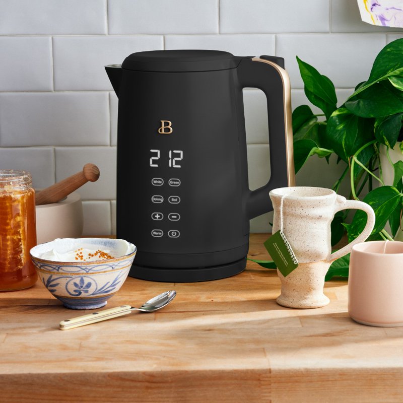 1.7L Electric Kettle 1500W with One-Touch Activation - Black Sesame