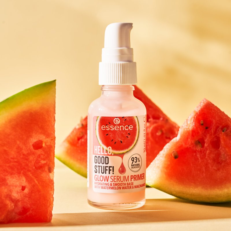 Hydrating Watermelon Glow Serum Primer with Niacinamide, 1.01 fl oz