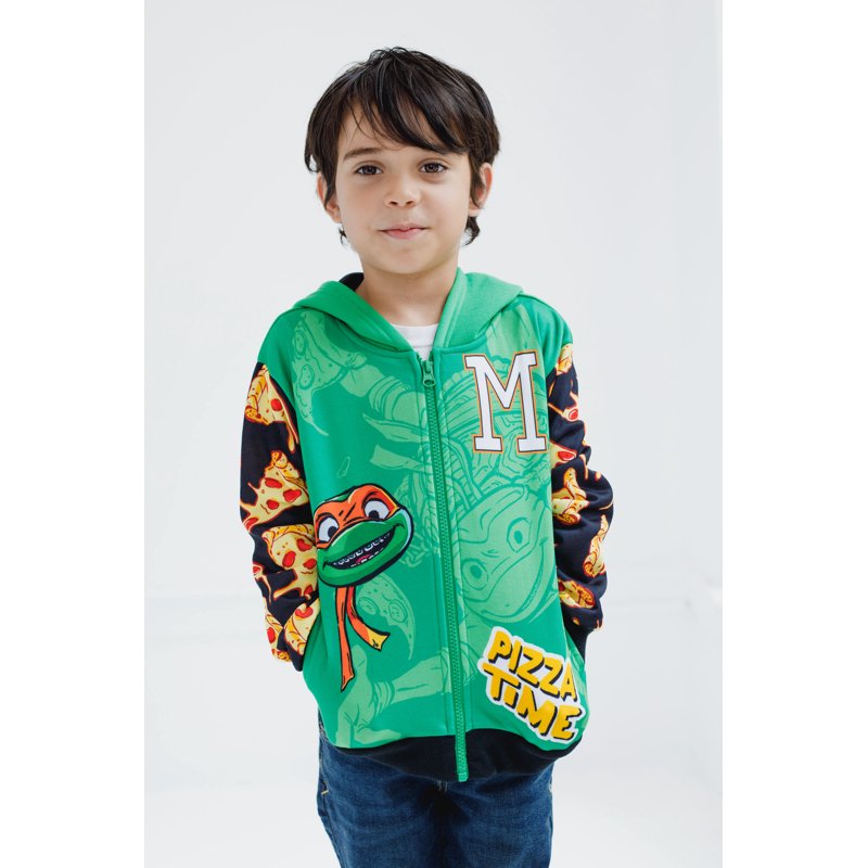 Kids Teenage Mutant Ninja Turtles Cosplay Hoodie - 5T Michelangelo Orange