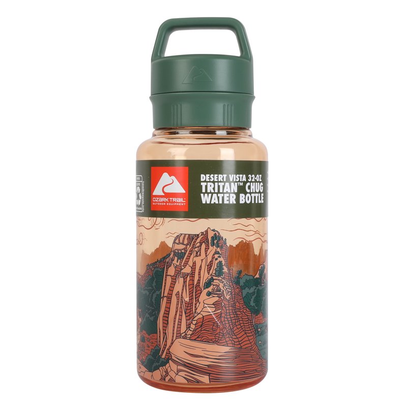 32 oz Tritan Plastic Chug Water Bottle - Desert Vista