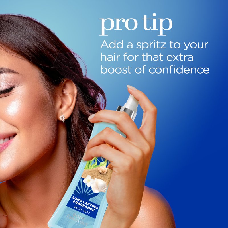 Ocean Body Spray for Women - Long-Lasting Fragrance, 3 Pack