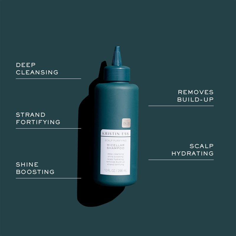 Scalp Purifying Micellar Shampoo for Deep Cleansing, 10oz
