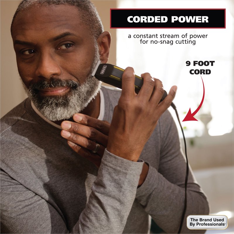 Corded Hair Cutting Kit with Ultra-Close T-Blade for Men