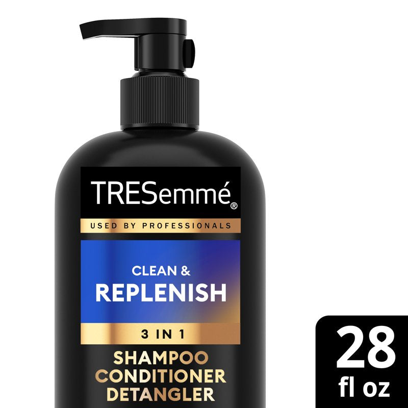 3-in-1 Shampoo, Conditioner & Detangler with Vitamin C - 28 Fl Oz
