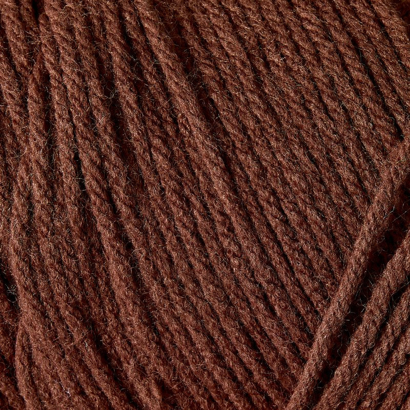 Mainstays Medium Acrylic Yarn - Warm Chocolate, 7 oz, 397 Yards