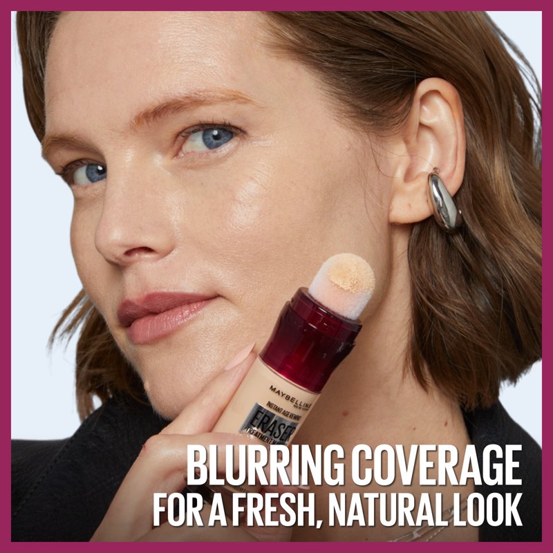 Anti-Aging Eraser Foundation with SPF 18 and Sponge Applicator