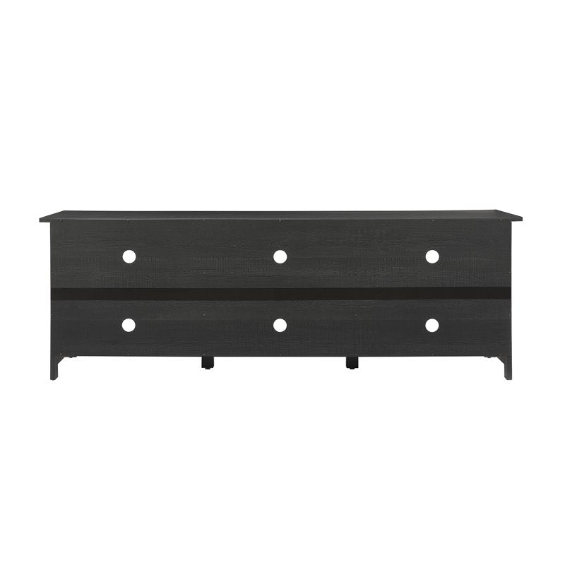 Adjustable TV Stand for TVs up to 70 inches - Black Finish