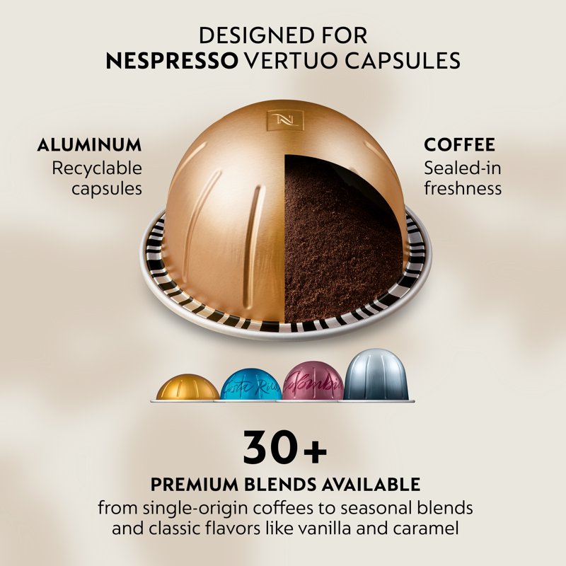 Vertuo Next Coffee and Espresso Machine - Glossy Black