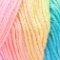 Red Heart Super Saver Worsted Acrylic Yarn 4 Pack - Retro Stripe, 5oz
