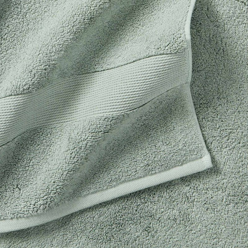 Better Homes & Gardens 6-Piece Soft Cotton Towel Set - Green River, Variation 1