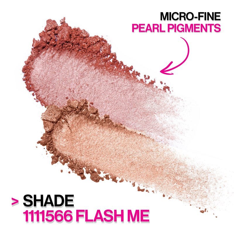 Blush and Highlighter Duo Powder - Buildable Radiant Glow Palette