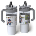 34 oz Convertible Tumbler with Handle - Insulated Drinkware