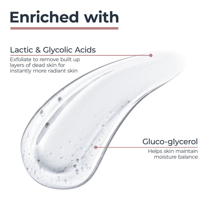 Exfoliating Face Cleanser Gel with 2% AHA Complex - 6.8 fl oz