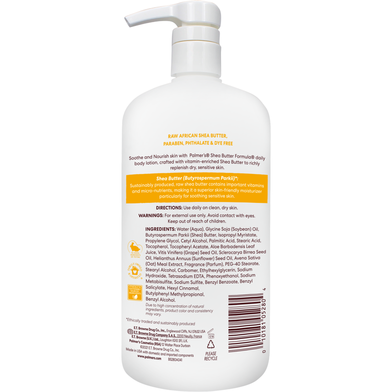 Raw Shea Butter Nourishing Body Lotion for Dry Skin - 33.8 fl. oz.