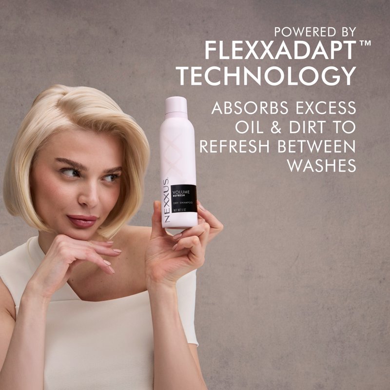 Volume Refresh Dry Shampoo - Flexx-Adapt Technology, 5 oz