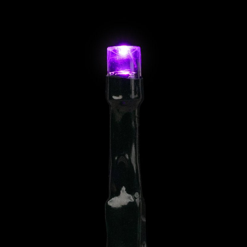 Purple LED String Lights 10ft Battery Operated Indoor Outdoor Decor