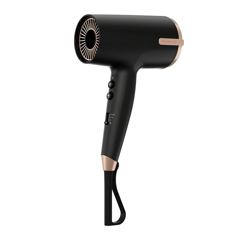 Ionic Hair Dryer with Diffuser & Flyaway Tamer - Black