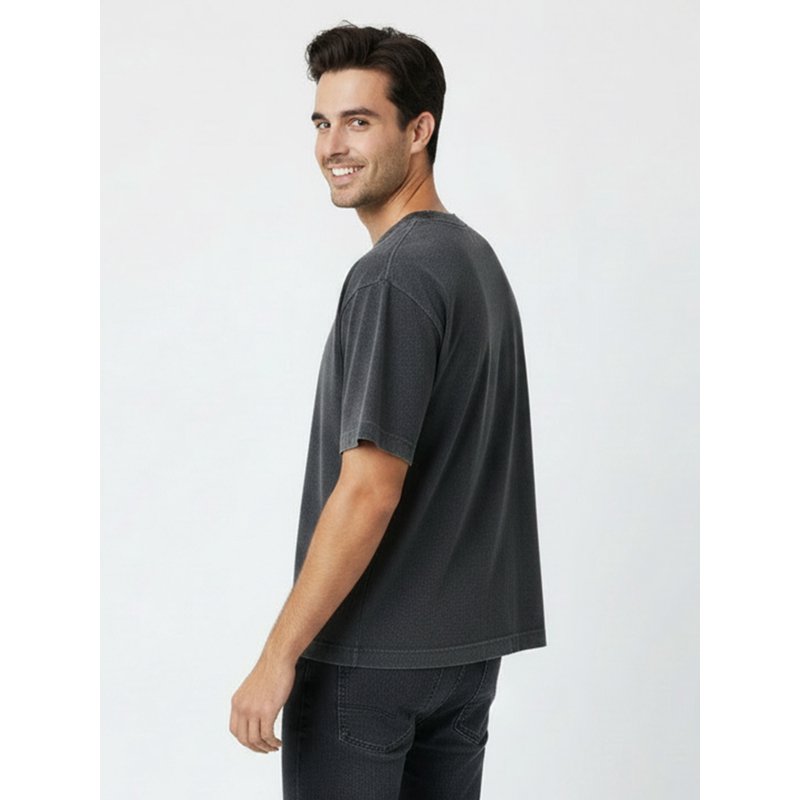 Men's Halloween Skeleton Forever Graphic Tee - Mineral Wash 2XLT