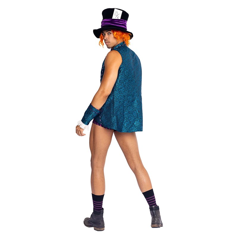 Men's Hunky Mad Hatter Costume S - Wonderland Cosplay Outfit for Men