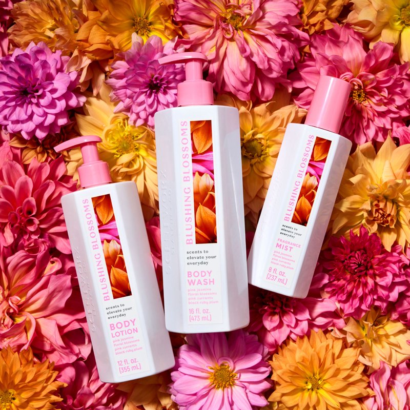 Blushing Blossoms Body Wash - 16 oz with Essential Oils