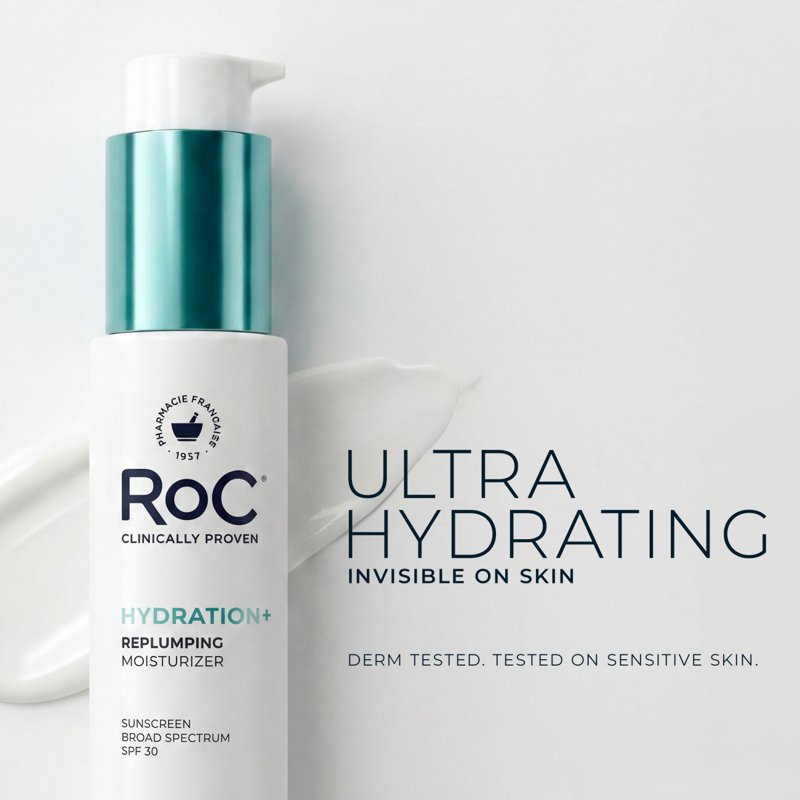 Hyaluronic Acid Daily Moisturizer with SPF 30, Anti-Aging Face Cream, 1.7 oz